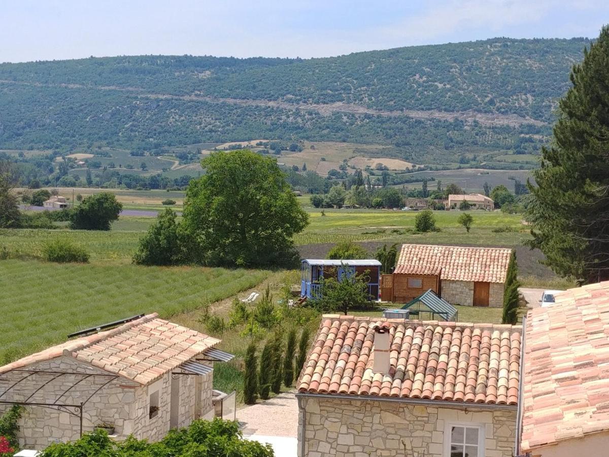 Le Mas Des Lavandes Sault-de-Vaucluse Exteriör bild